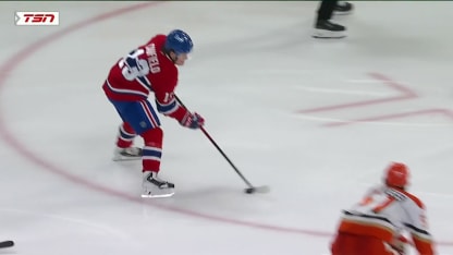 Caufield scores on the breakaway