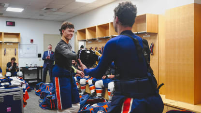 WATCH: Sorokin Gets Iron Man Mask