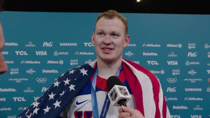 Brady Tkachuk on up-and-down gold medal game