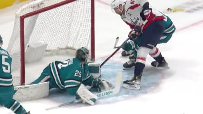 WSH@SJS: Blackwood with a great save