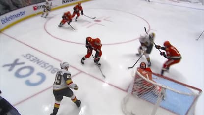 VGK@ANA: Bowman scores goal against Lukas Dostal