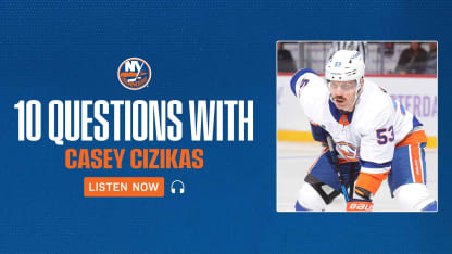 10 Questions With Casey Cizikas