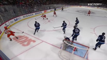 ANA@WPG: Gudas scores goal against Connor Hellebuyck