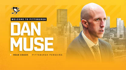 Pittsburgh Penguins Name Dan Muse the 23rd Head Coach in Franchise History