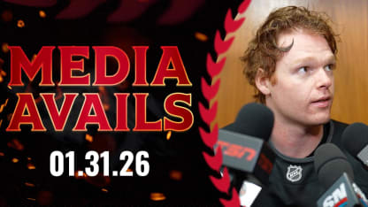 Stephen Halliday Pregame Media vs NJD