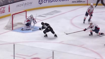 WSH@LAK: Kempe scores goal against Logan Thompson