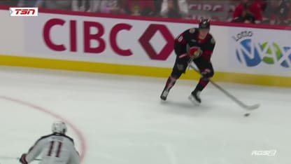 CBJ@OTT: Sanderson marque un but contre Jet Greaves