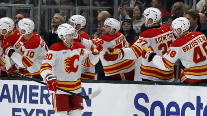 CGY@LAK: Coleman scores SHG against 
Darcy Kuemper