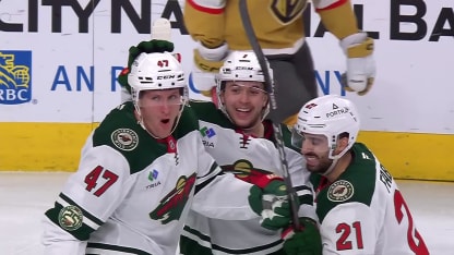 Un premier but pour McCarron avec le Wild