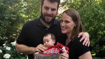 Capitals assistant equipment manager puts infant daughter in Stanley Cup