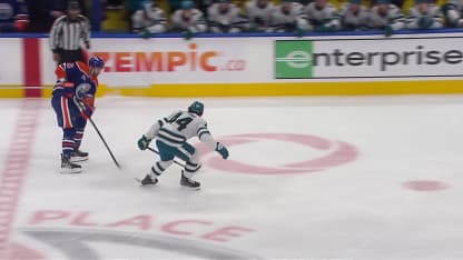 SJS@EDM: Orlov scores goal against Connor Ingram