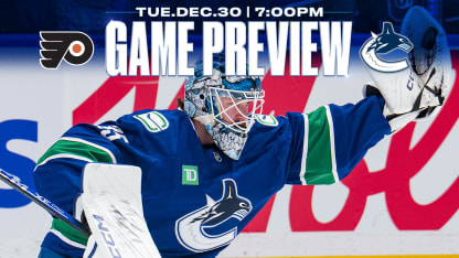 Canucks Return to Rogers Arena for Final Game of the Calendar Year