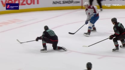 COL@SEA: MacKinnon scores goal against Joey Daccord