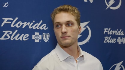 Mitchell Chaffee | Postgame at Florida Panthers