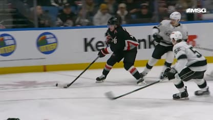 LAK@BUF: Tuch scores goal against Darcy Kuemper