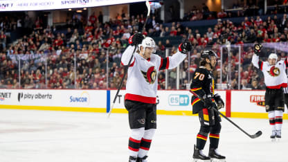 Eller drills home heavy one-timer