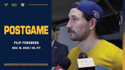 Postgame: Filip Forsberg