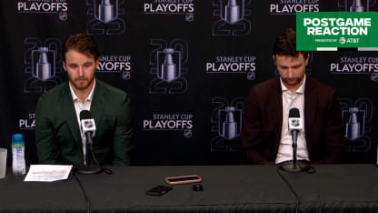 WPG@DAL Postgame: Jake Oettinger & Thomas Harley