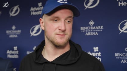 Darren Raddysh | Postgame vs Pittsburgh Penguins