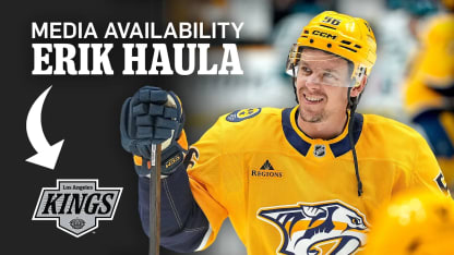 Erik Haula Talks Signing With The LA Kings!