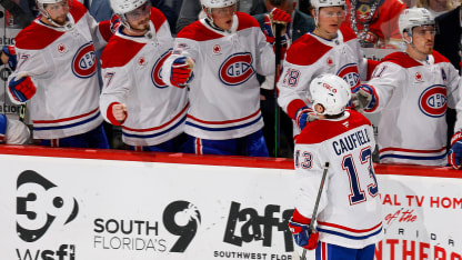 Caufield extends Canadiens lead in 3rd