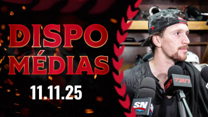 Thomas Chabot dispo médias d'avant-match contre DAL