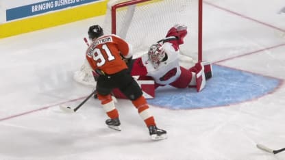 CAR@PHI: Kochetkov with a great save against Carl Grundstrom