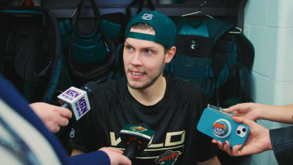 Wallstedt Postgame vs. Anaheim 11/15