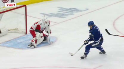 CAR@TOR: Nylander scores goal against Brandon Bussi