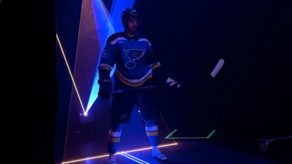 Blues excited to be back at rink for Content Day