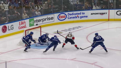 Marchand rips in a backhand