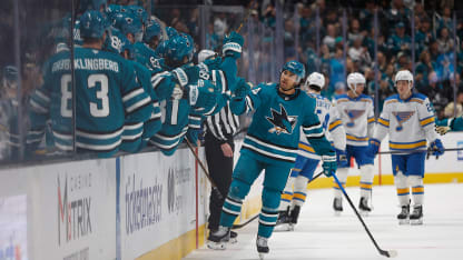 Sherwood ties it while falling to the ice