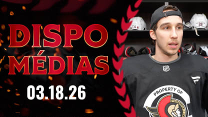 Dylan Cozens dispo médias avant le match contre WSH