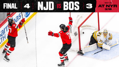 DEVILS VS BRUINS 3/16/26 GAME STORY