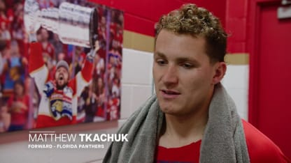 Matthew Tkachuk recaps Panthers' season-opening win