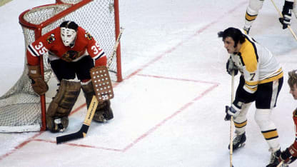 Tony & Phil Esposito on ice 1970s.2