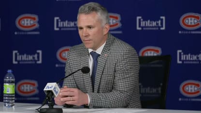 Après-match c. BOS : St-Louis