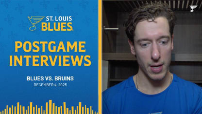 Postgame: Dec. 4 vs. BOS