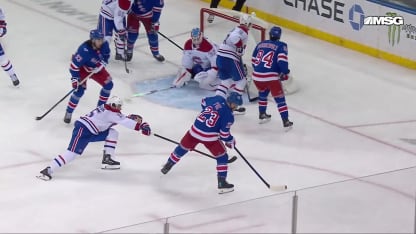 MTL@NYR: Fox scores goal against Jacob Fowler