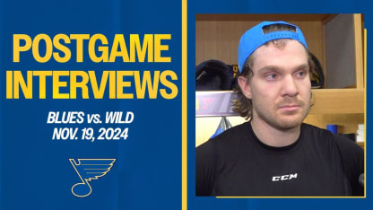 Nov. 19: Postgame interviews