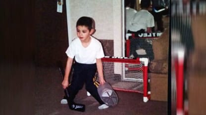 Alex-Iafallo-childhood-goalie-LA-Kings