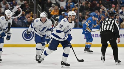 TBL at STL | Bjorkstrand quickly ties the game