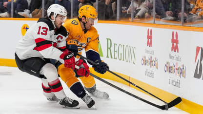 Hischier mit 3 Assists gegen die Predators