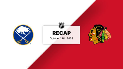 Game Recap: Sabres at Blackhawks