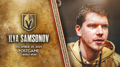 Ilya Samsonov Postgame 12/29