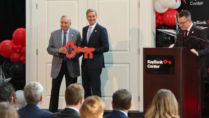 buffalo sabres keybank naming rights press conference recap