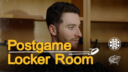 Locker Room Raw: Zacha, Swayman, McAvoy