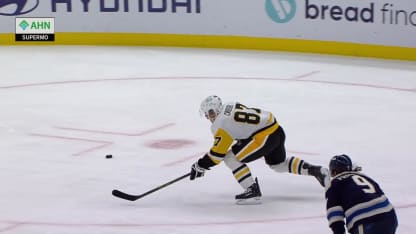 PIT@CBJ: Crosby scores goal against Jet Greaves