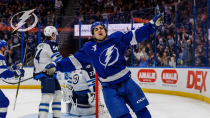 TBL vs. WPG | James goes five-hole to open scoring