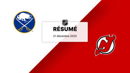 BUF vs NJD | 21 12, 2025 | Résumé
